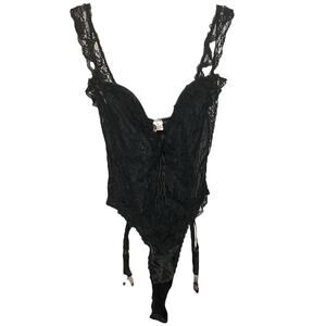 Vintage Elegant Moments Black Lingerie